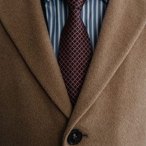 Brown Wool Tailored Jacket